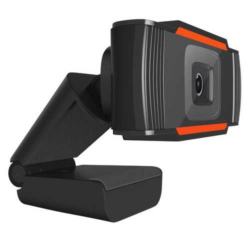 A870C USB 2.0 Webcam with Built-in Microphone - 640x480 HD Video Recording for PC, Laptop - Perfect for Skype, Zoom, Online Classes & Video Conferencing
