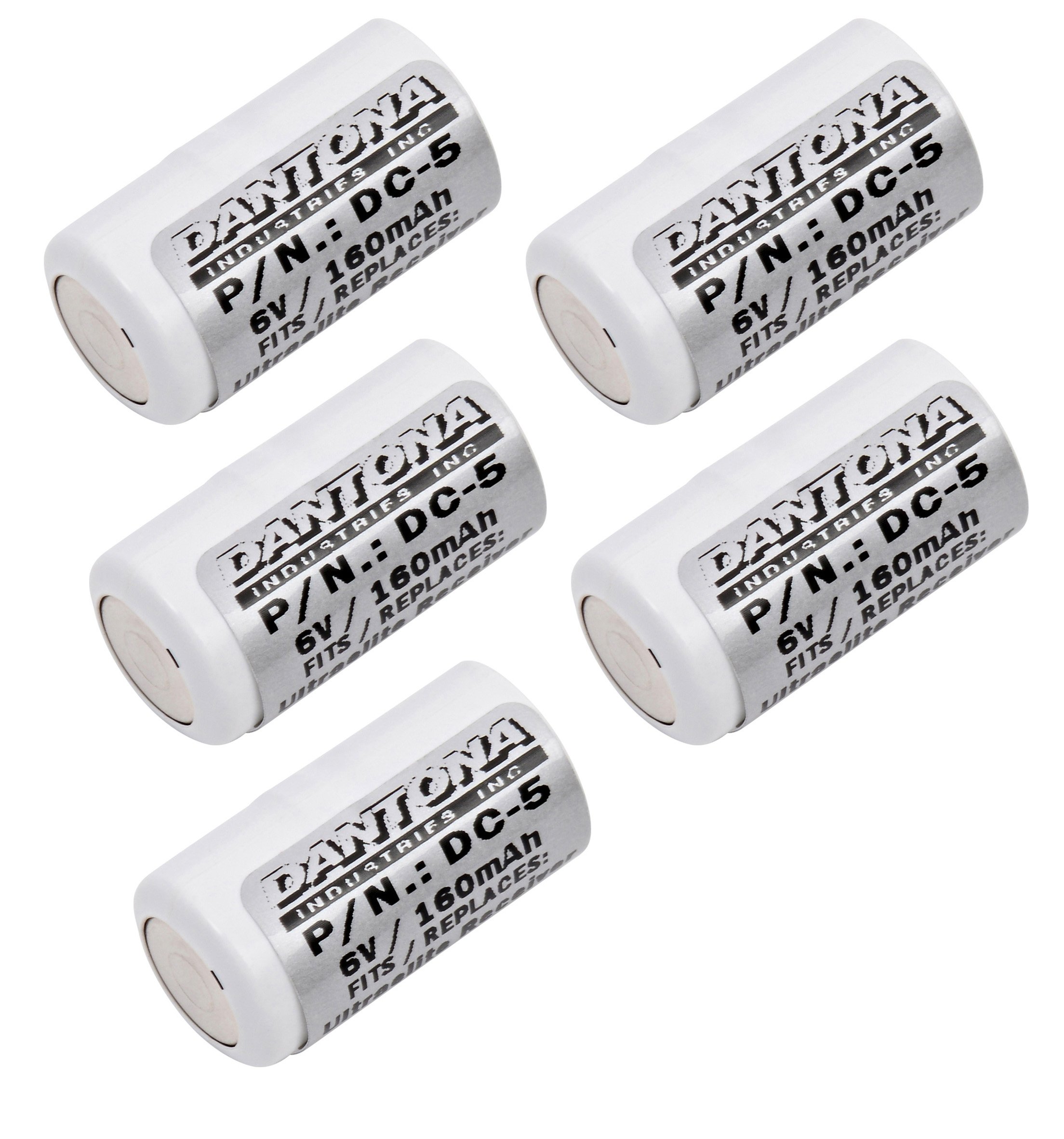 Synergy Digital Dog Collar Batteries - 5 Pack SDDC-L1110 Replacement Batteries for Pet Stop UltraElite Receiver Collar | Long-Lasting Power for Training & Outdoor Adventures