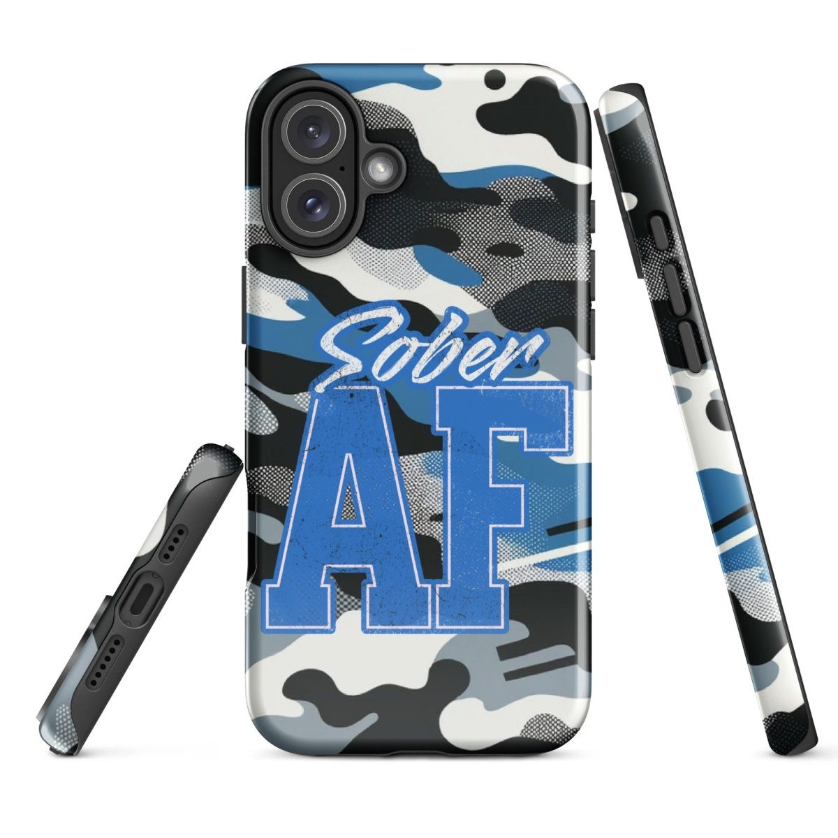 Durable Camouflage iPhone Tough Case - Shockproof & Scratch-Resistant Protective Cover for Outdoor Adventures, Hiking, and Daily Use