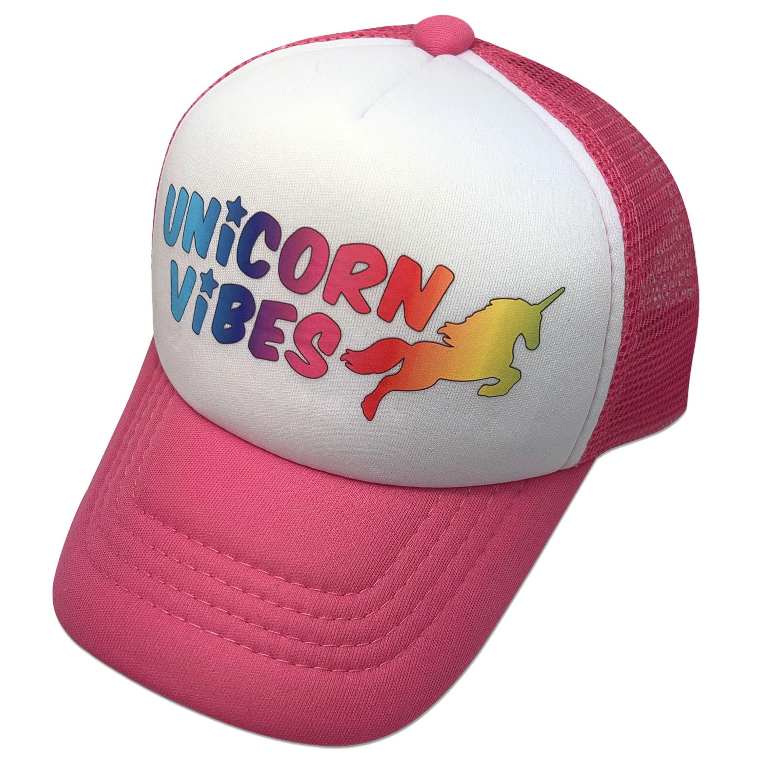 Sol Baby Unicorn Snapback Hat - Adjustable Mesh Cap for Toddlers & Kids - Beach & Outdoor Wear