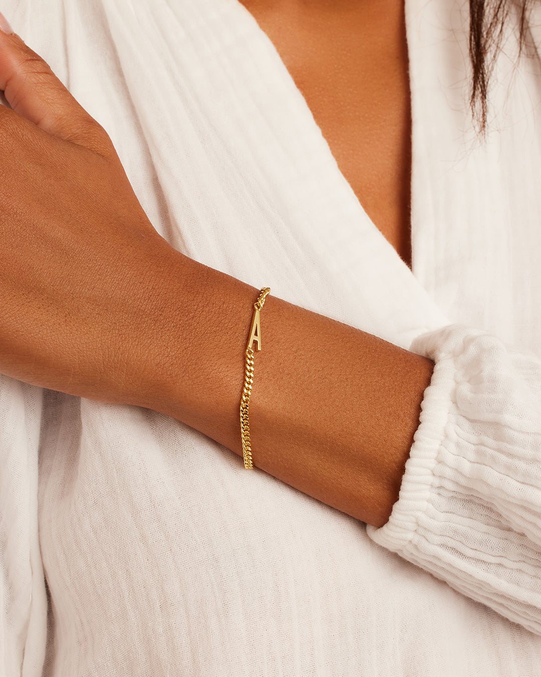 Wilder Alphabet Bracelet - Custom Name Bracelet for Women & Girls - Perfect Gift for Birthdays, Anniversaries & Everyday Wear