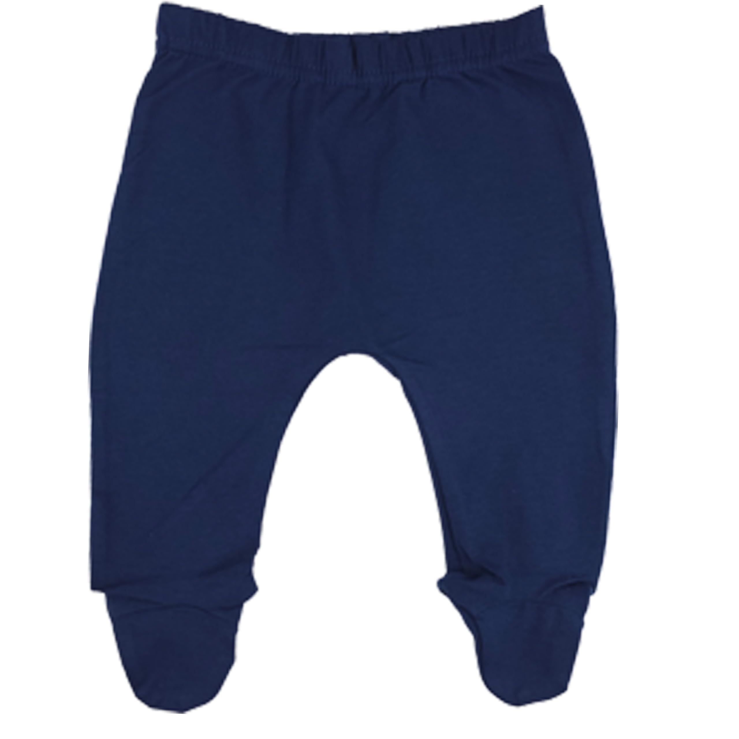 123 Bear Baby Soft Cotton Spandex Footed Pants for Newborns & Infants - Cozy & Stretchy Sleepwear for Daycare, Playtime & Nap Time