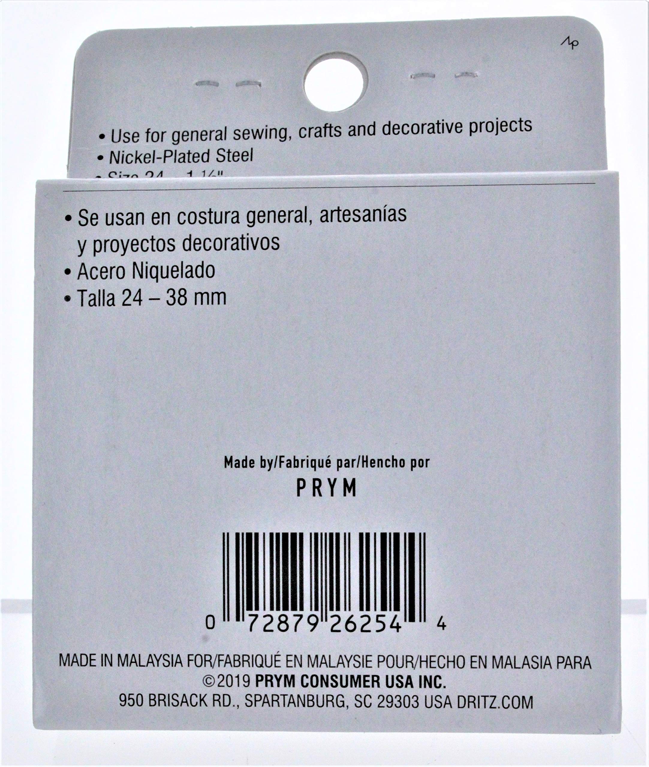 Dritz Sharp Pearlized Dress Pins - 1.5 Inch White Sewing Pins (100 Pack) - Perfect for Quilting, Fabric Crafts & DIY Garment Projects