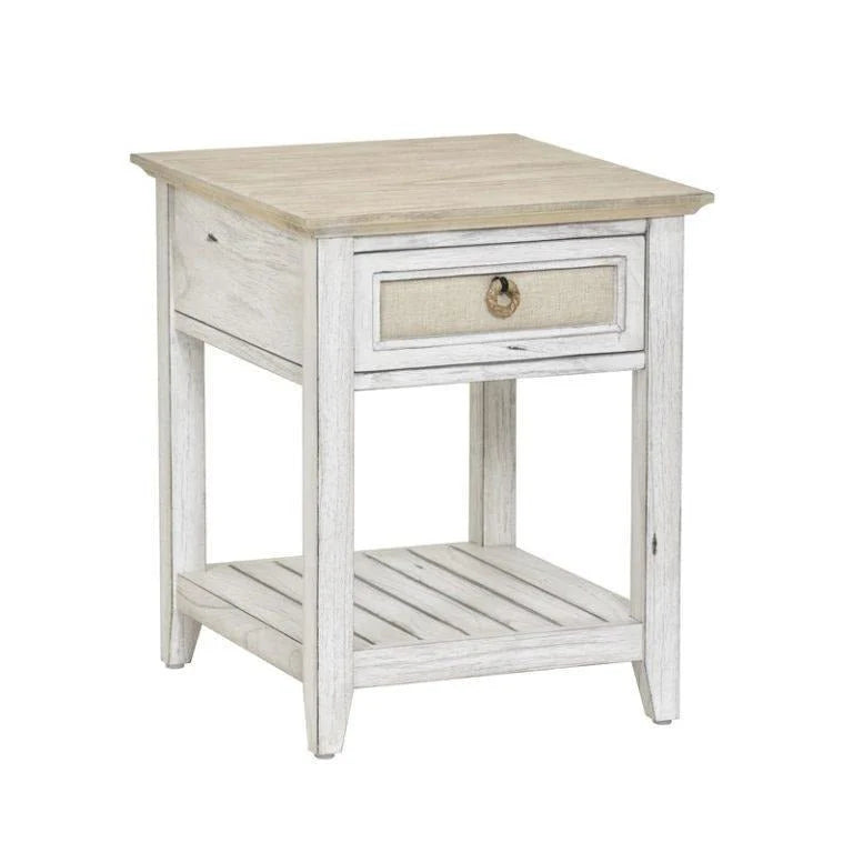 Handmade Indian Side Table - Solid Mango Wood Carved Furniture - Boho Chic Nightstand, Coffee Table, Living Room Decor - Perfect for Bedroom, Lounge & Home Office
