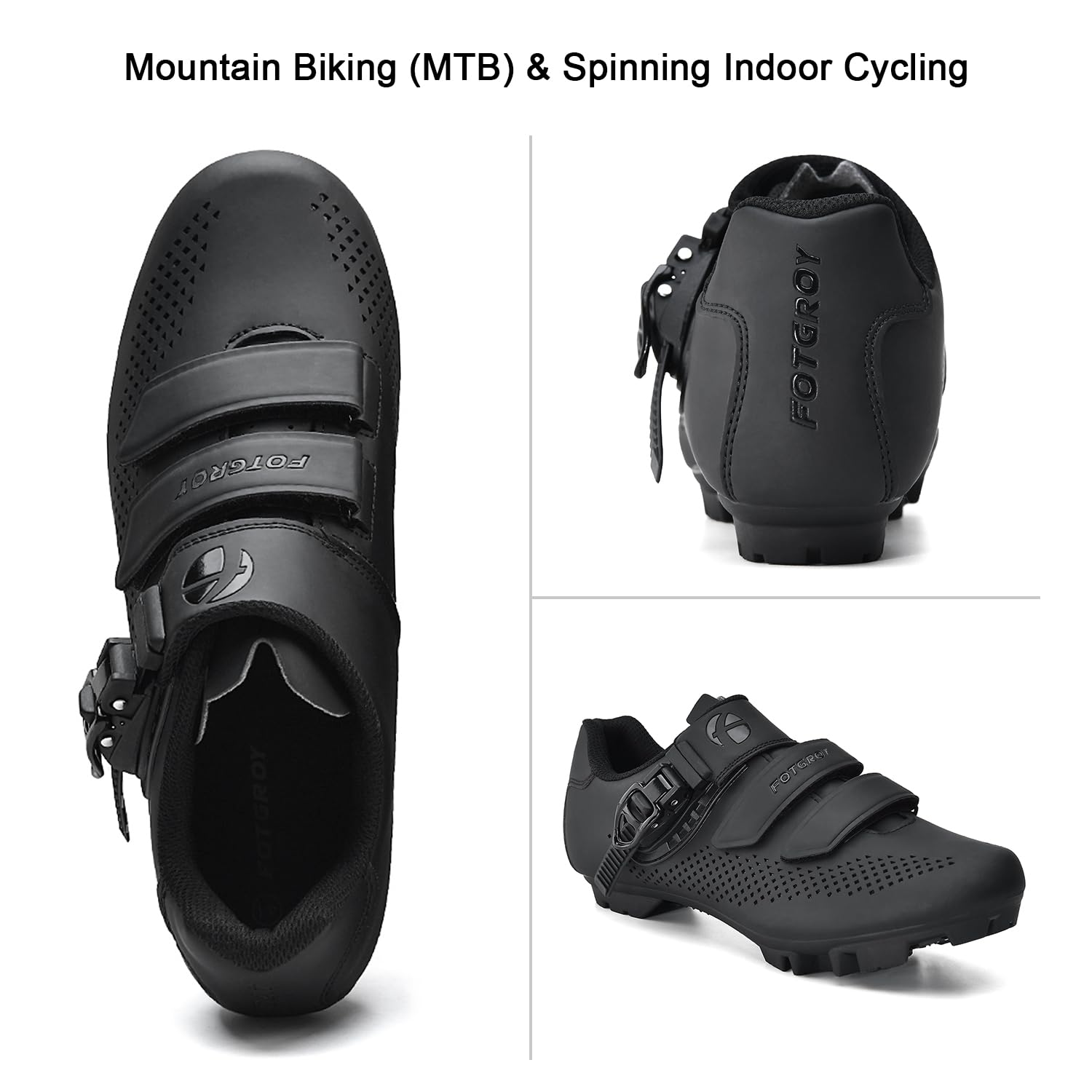Men's & Women's MTB Mountain Bike Shoes - SPD Compatible Cycling Shoes for Shimano Pedals | Ideal for Trail Riding & Off-Road Biking Adventures