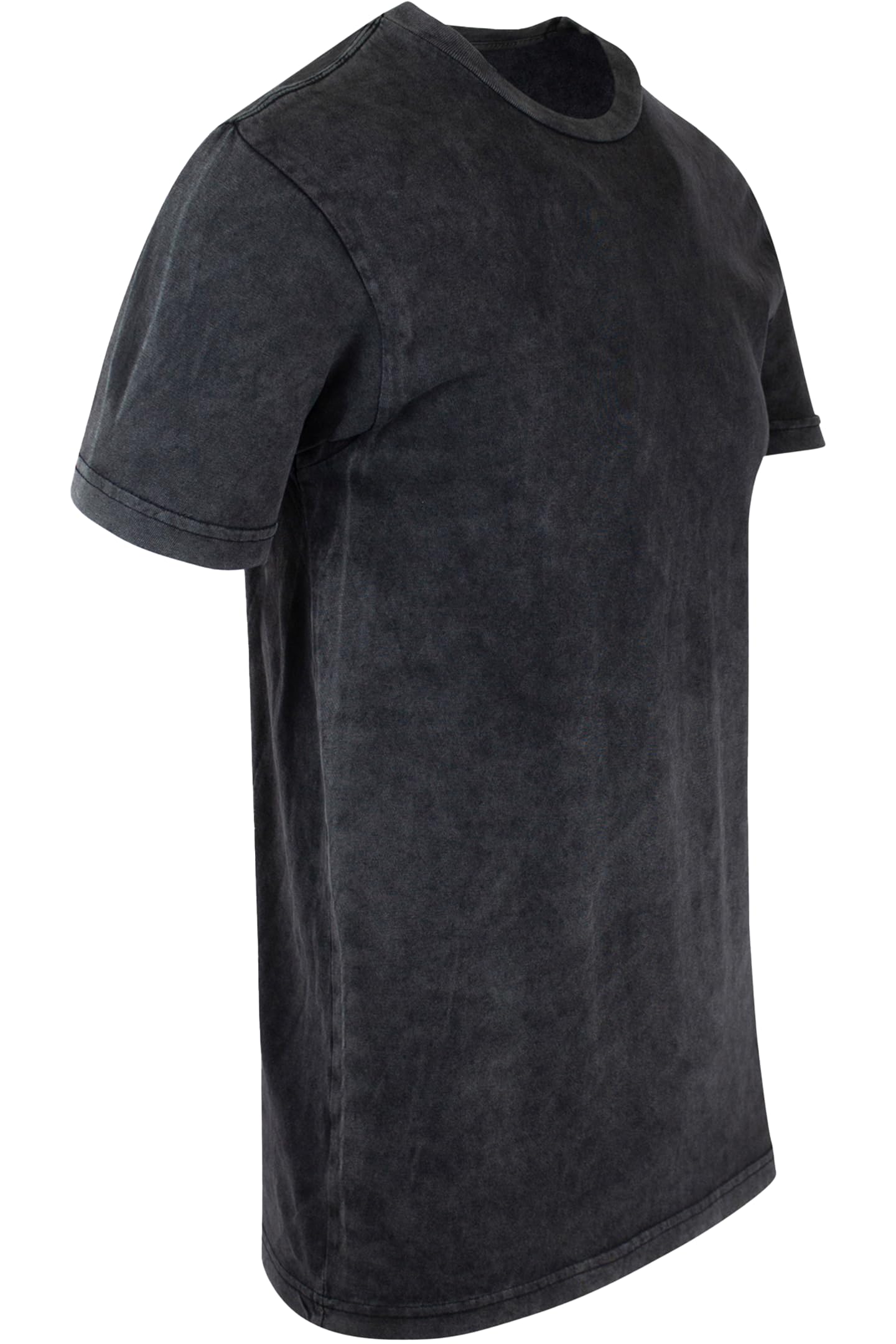 Vintage Distressed Faded T-Shirt for Men - Mineral Wash Hipster Tee | Casual Streetwear, Retro Style, Everyday Comfort