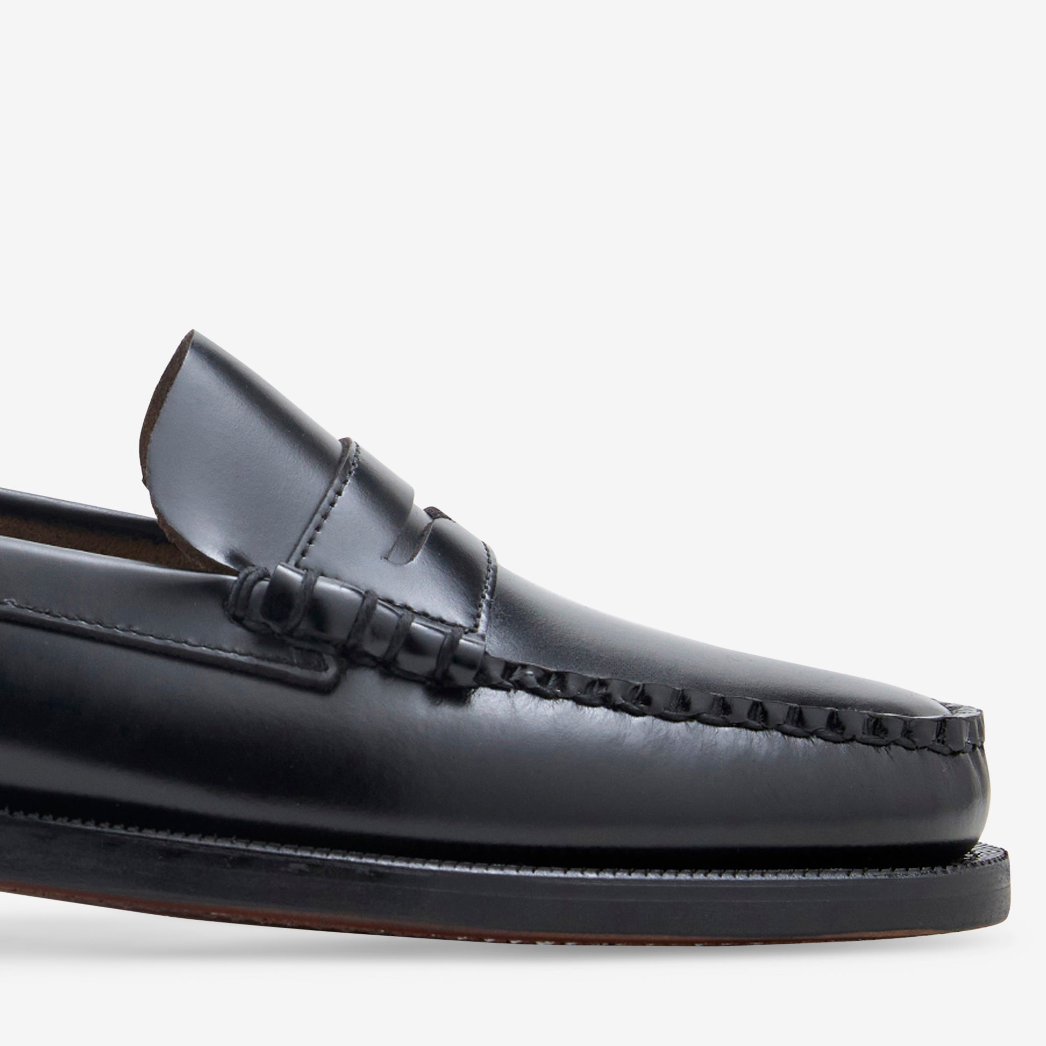 Classic Black Dan Loafers for Men - Comfortable & Stylish Slip-On Shoes for Business, Casual & Office Wear