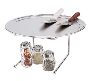American Metalcraft PTS 9 Aluminum Pizza Stand - 9 x 8 x 7 Inches - Heavy Duty Pizza Rack for Restaurants, Pizzerias & Home Use - Perfect for Cooling, Serving & Storing Pizzas