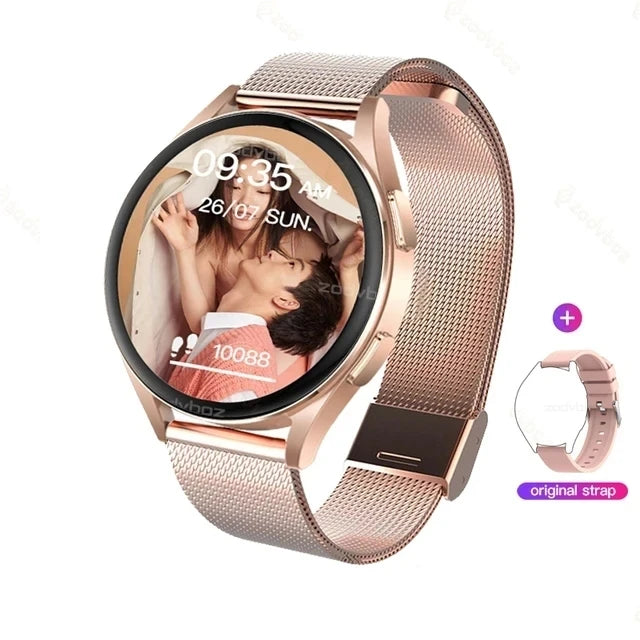 Fluffy Smart Wristwatch - Fitness Tracker with Heart Rate Monitor, Sleep Tracking & Waterproof Design | Perfect for Running, Swimming & Everyday Wear