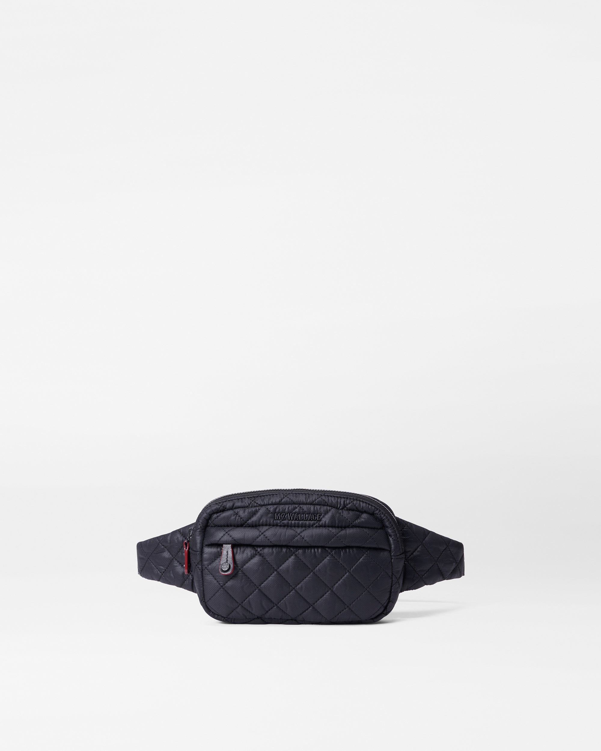 Black Metro Belt Bag - Stylish & Durable Waist Pack for Men & Women - Perfect for Travel, Hiking, and Everyday Use
