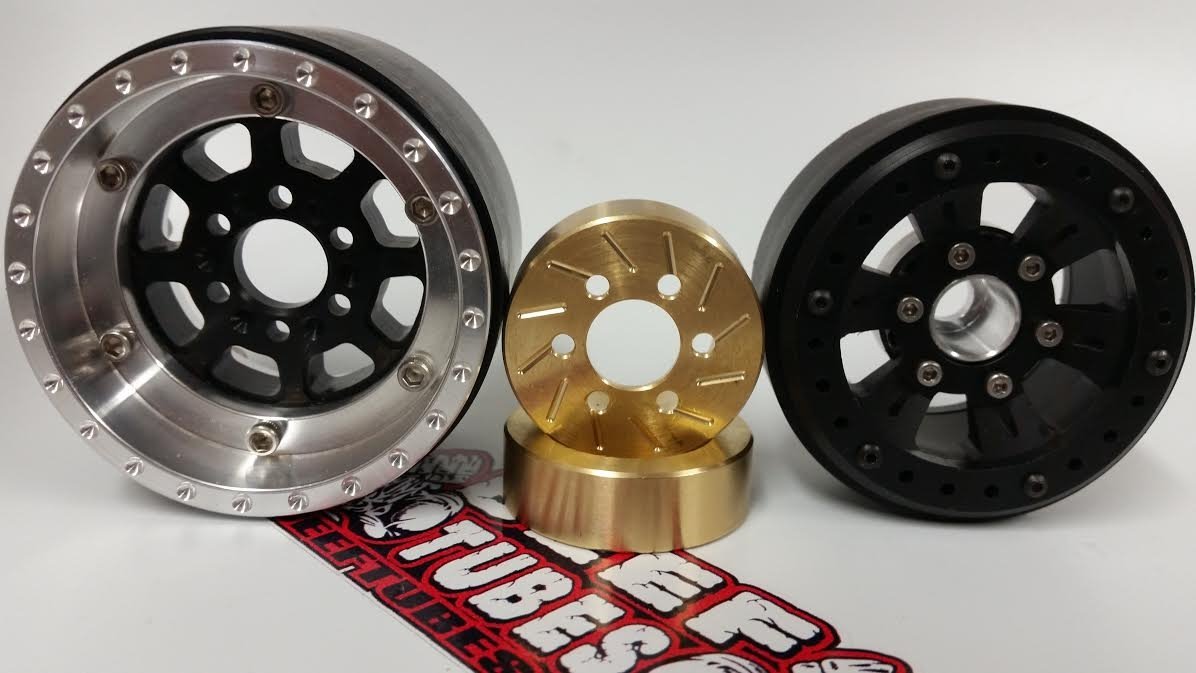 High-Quality Brass Beef Patties Scale Brake Rotors & Weights (2-Pack) - Precision Gear Head Parts for Model Cars & RC Vehicles