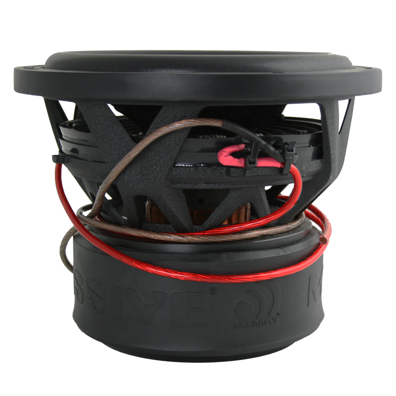 SUMMO84XL 8-Inch 400 Watts RMS Dual 4 Ohm 2 Voice Coil Subwoofer - Powerful Bass for Car Audio & Home Theater Systems