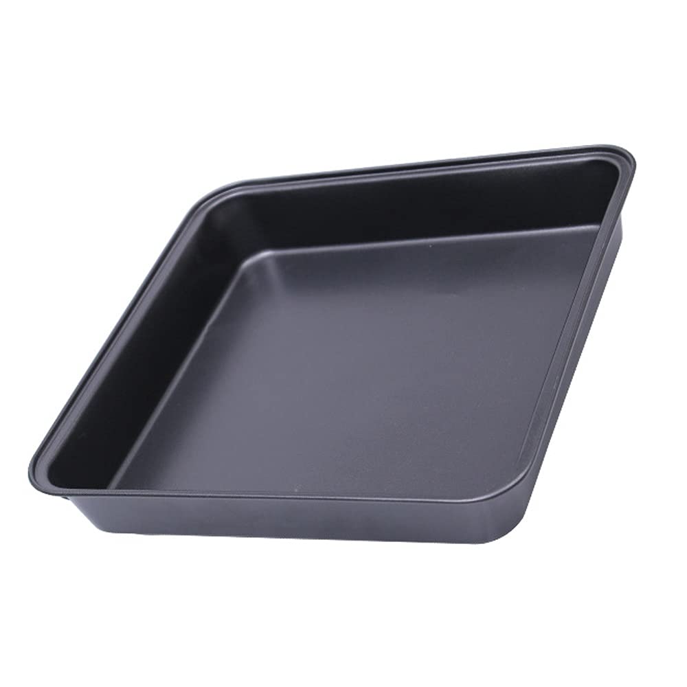 Non-Stick Carbon Steel Square Baking Pan - Medium Size Toast, Cake, Bread, Baguette, Pie & Pizza Mold - Perfect for Home Baking, Party Desserts & Professional Pastry Making