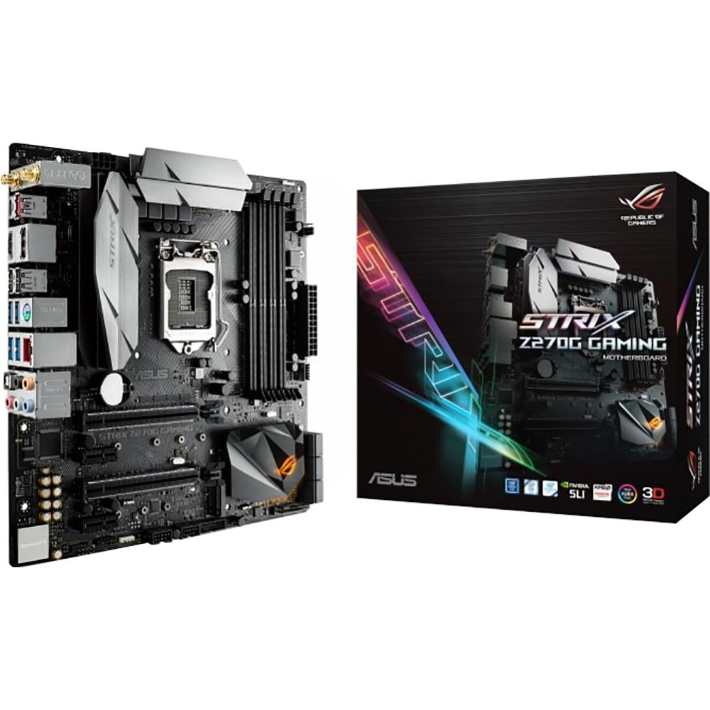 ASUS LGA1151 DDR4 Motherboard with Onboard AC WiFi, M.2 Slot, USB 3.1, DP & HDMI - Perfect for Gaming PCs & Home Office Workstations