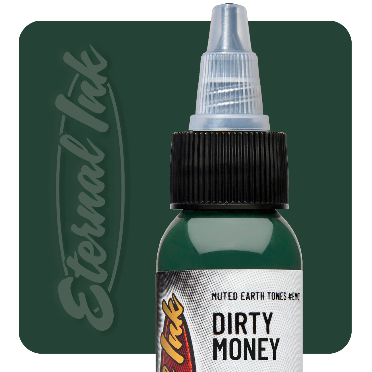 Eternal Muted Earth Tones Dirty Money Ink - Premium Matte Ink for Calligraphy, Lettering & Art - Perfect for Wedding Invitations, Scrapbooking & DIY Projects