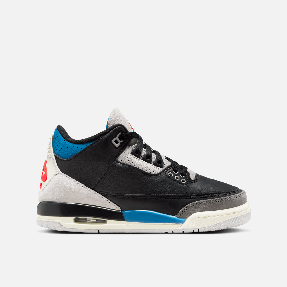 AIR JORDAN 3 RETRO OG (GS) RARE AIR - Authentic Retro Basketball Shoes for Men & Women - Perfect for Sneaker Collectors, Streetwear Fashion & Basketball Games