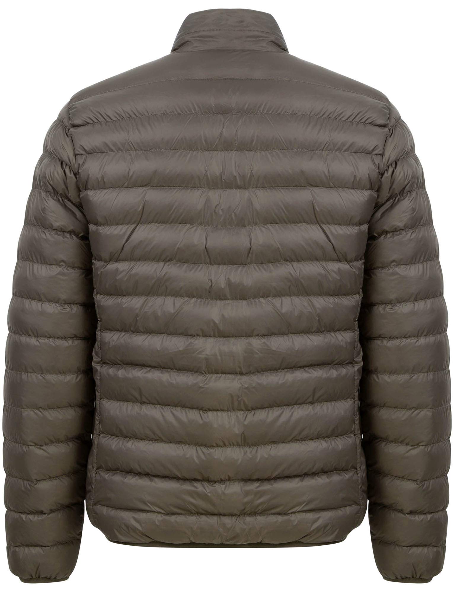 Tokyo Laundry Men's Inigo Funnel Neck Quilted Puffer Jacket - Winter Warm Coat for Outdoor Activities, Hiking & Casual Wear