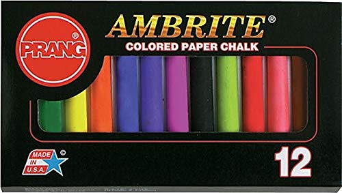 Premium White Chalk for Writing on Blackboards & Sidewalks - Non-Toxic Dustless Chalk for Kids, Teachers & Artists - Great for Classrooms, Playtime & Outdoor Activities