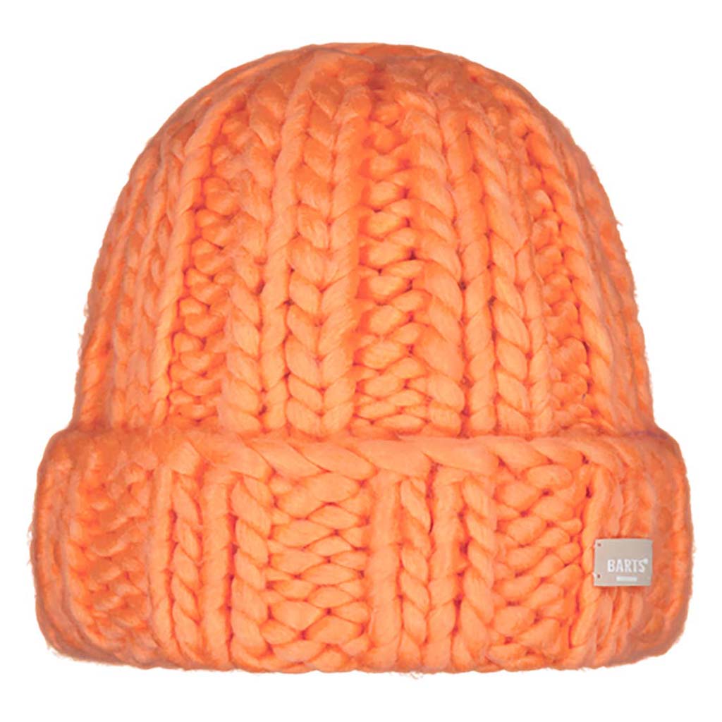 Hermitta Beanie Apricot - Soft Winter Knit Hat for Women & Men - Warm Fleece Lined Beanie for Outdoor Activities, Skiing, Hiking & Casual Wear