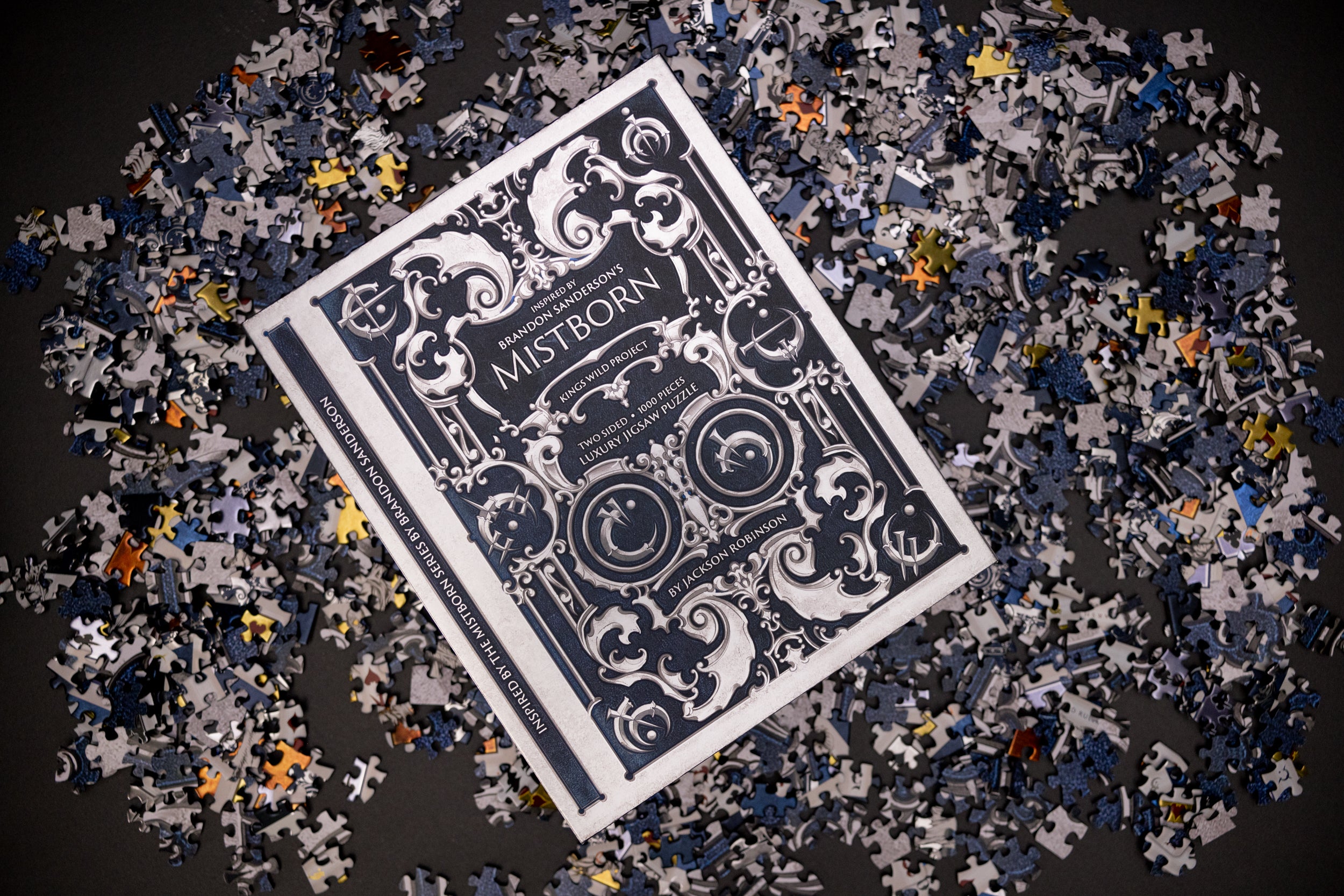 Mistborn Puzzle - Fantasy Book Series Inspired Brain Teaser for Adults & Teens - Perfect for Gifts, Game Nights, and Brandon Sanderson Fans