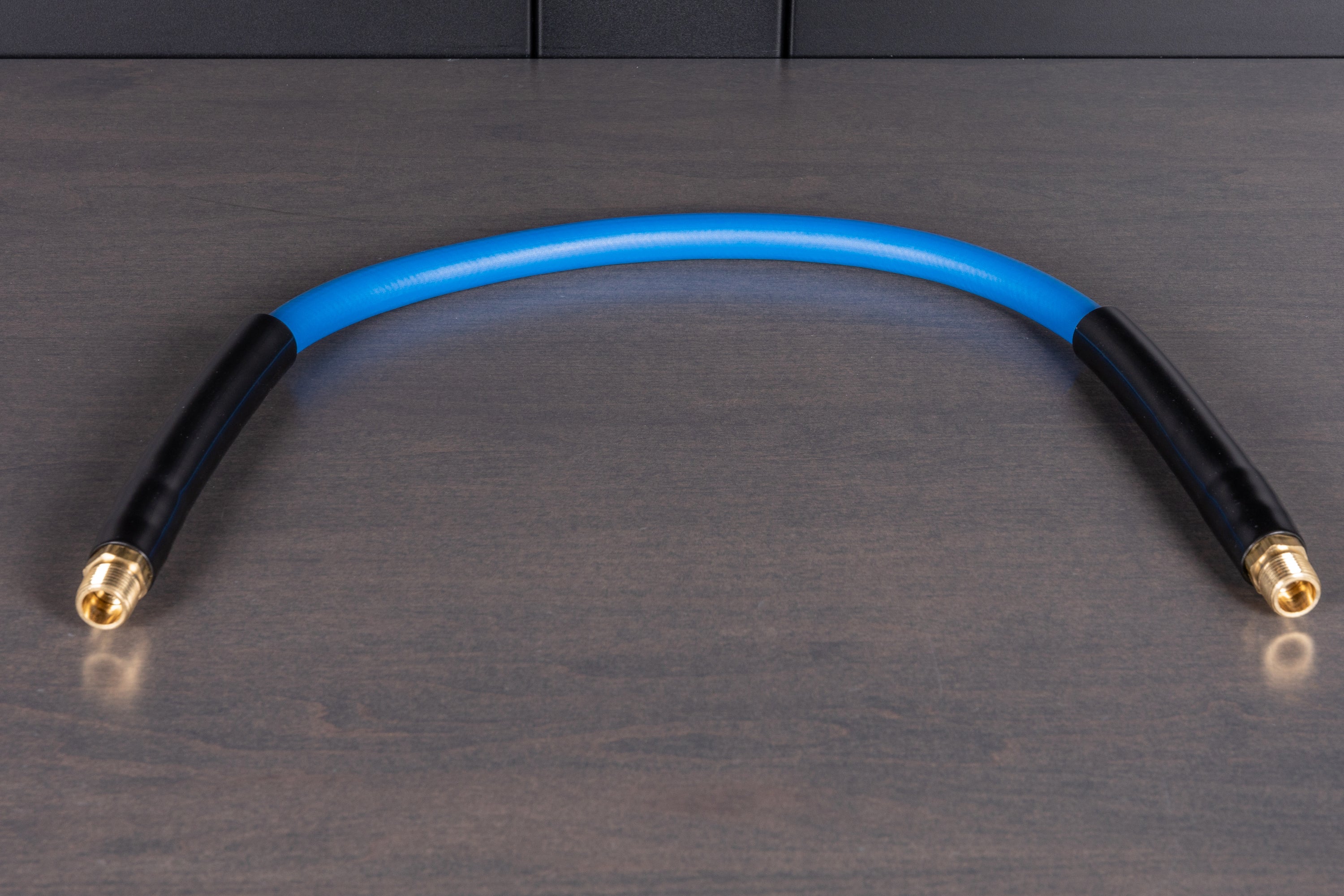 3/8 Inch Air Hose Jumper - 2 Feet High Pressure Rubber Hose for Air Compressors, Pneumatic Tools - Perfect for Garage, Workshop, and DIY Projects