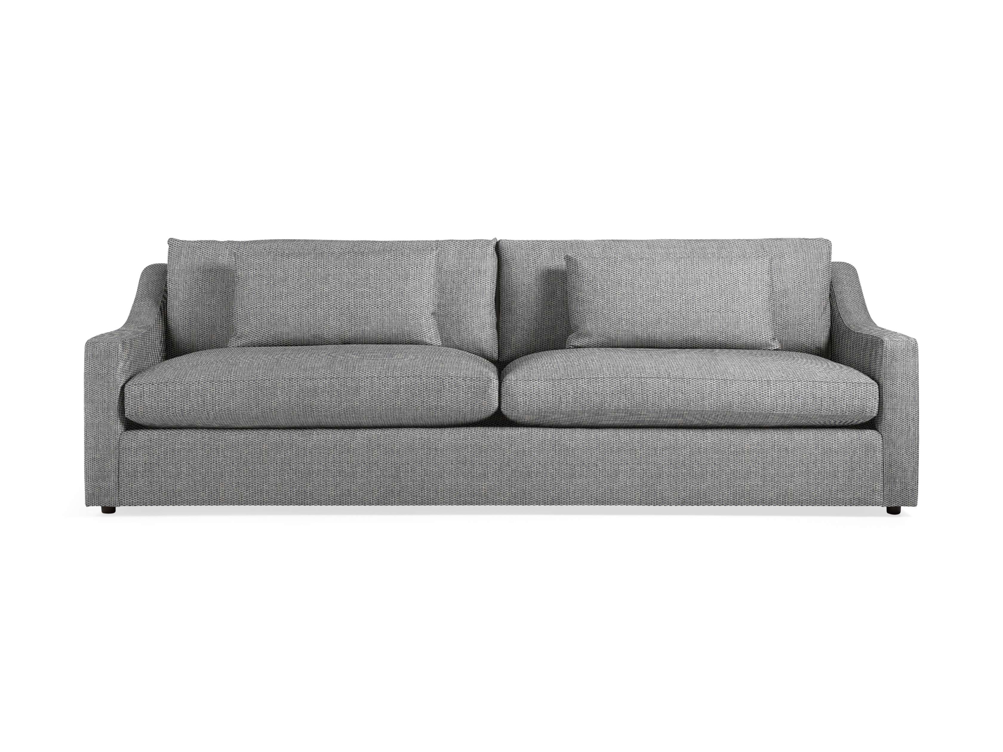 Ashby Sofa 390 - Modern 3-Seater Fabric Couch for Living Room, Home Theater & Lounge - Comfortable & Stylish Furniture for Relaxing & Entertaining