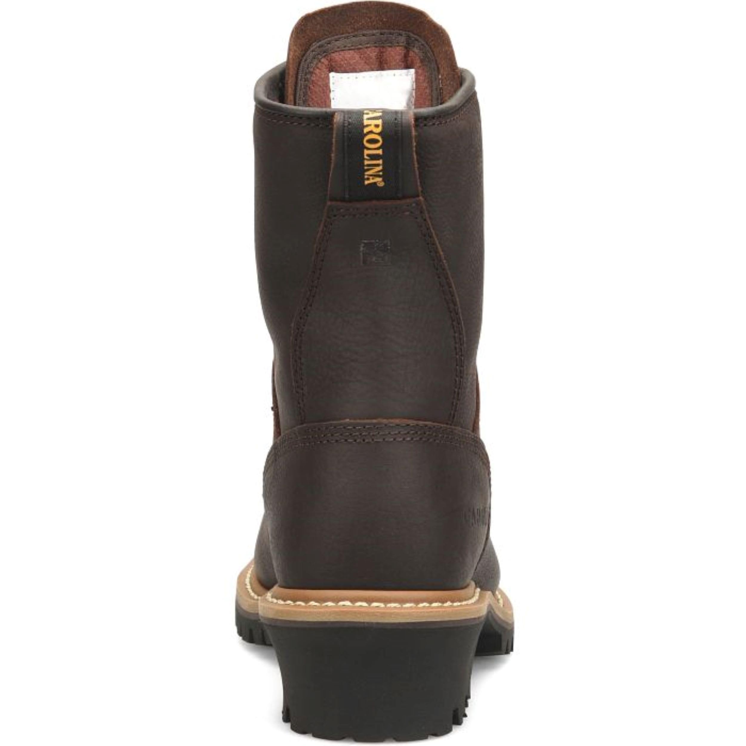 Carolina Women's Elm 8 Inch Steel Toe Logger Work Boots - Waterproof Safety Shoes for Construction, Hiking & Outdoor Work