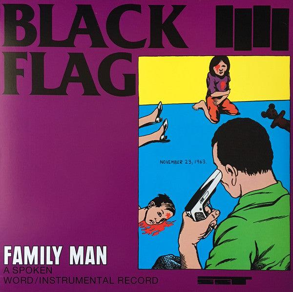 Black Flag Family Man T-Shirt - Vintage Punk Rock Band Merch - Perfect for Concerts, Gifts & Casual Wear