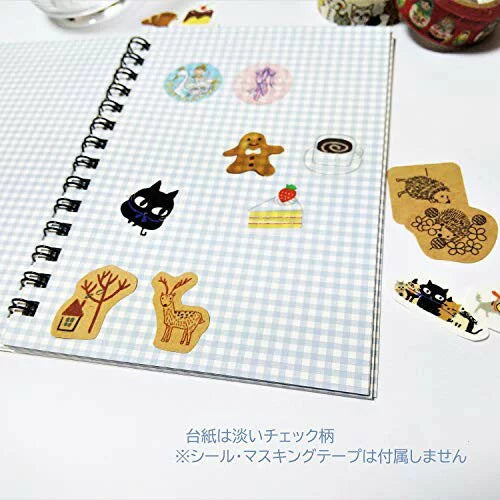 Shinzi Katoh Bunny Sticker Album - Cute Rabbit Stickers for Scrapbooking, Journaling & DIY Crafts