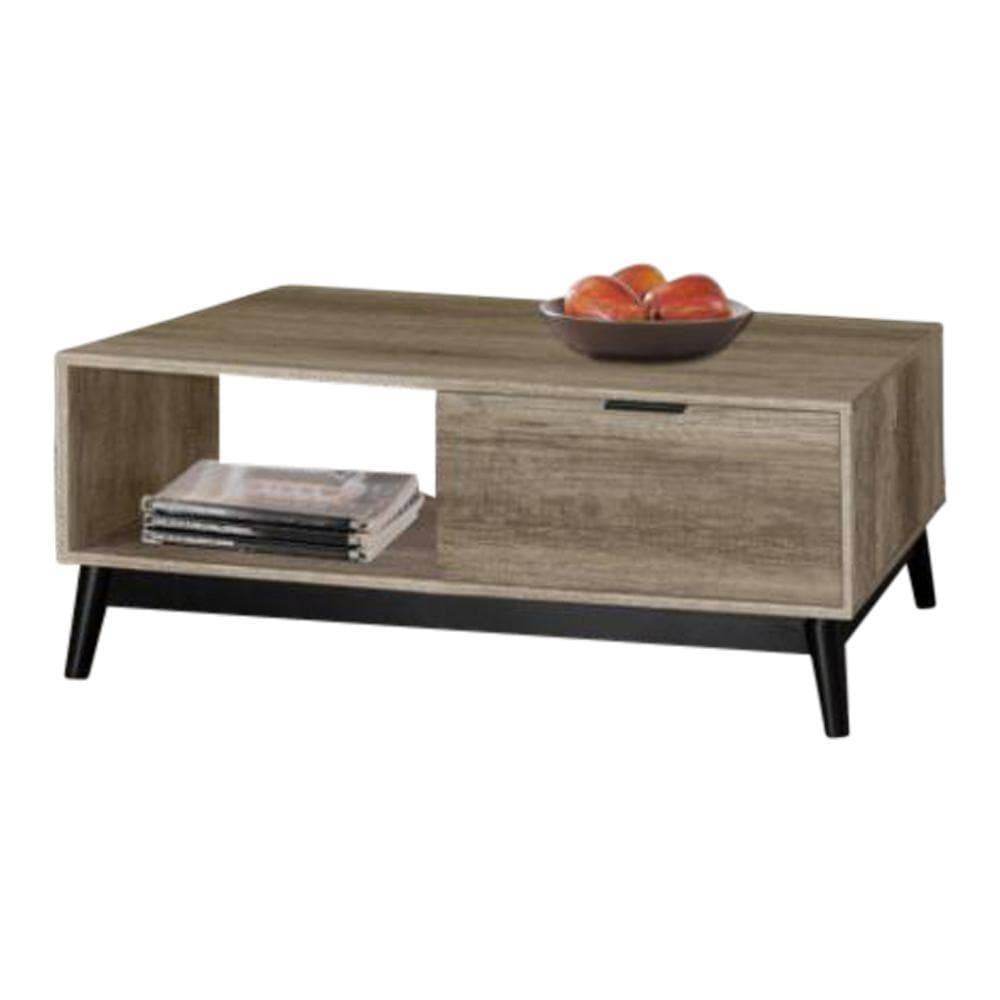 Julian Modern Coffee Table 100cm - Mid-Century Style Living Room Furniture for Small Spaces - Perfect for Apartments, Condos & Cozy Homes
