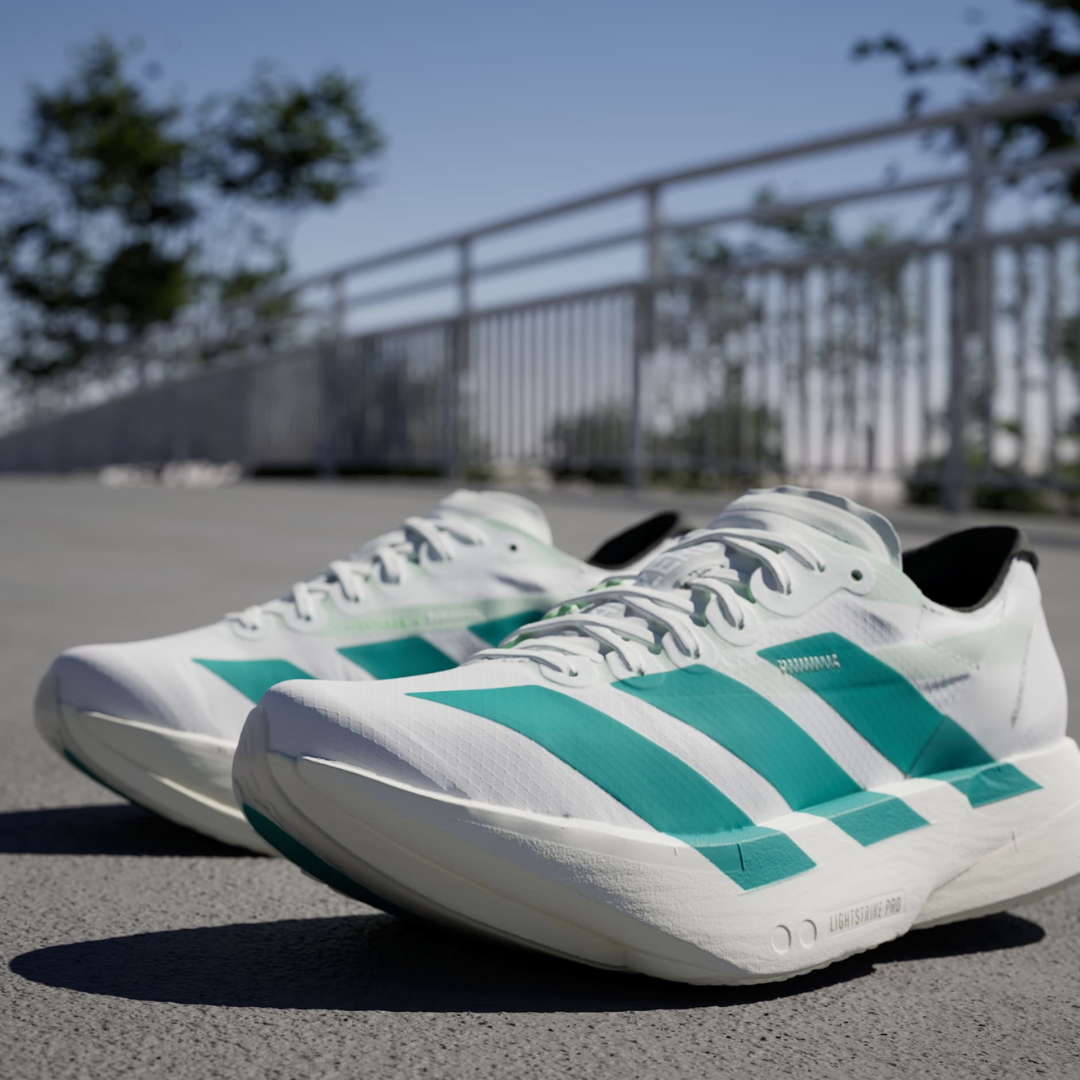 Adidas Women's Adizero Adios Pro 4 Running Shoes - Lightweight Performance Road Racing Sneakers for Marathon & Long Distance Training (JR1247) - Perfect for Competitive Runners & Speed Workouts
