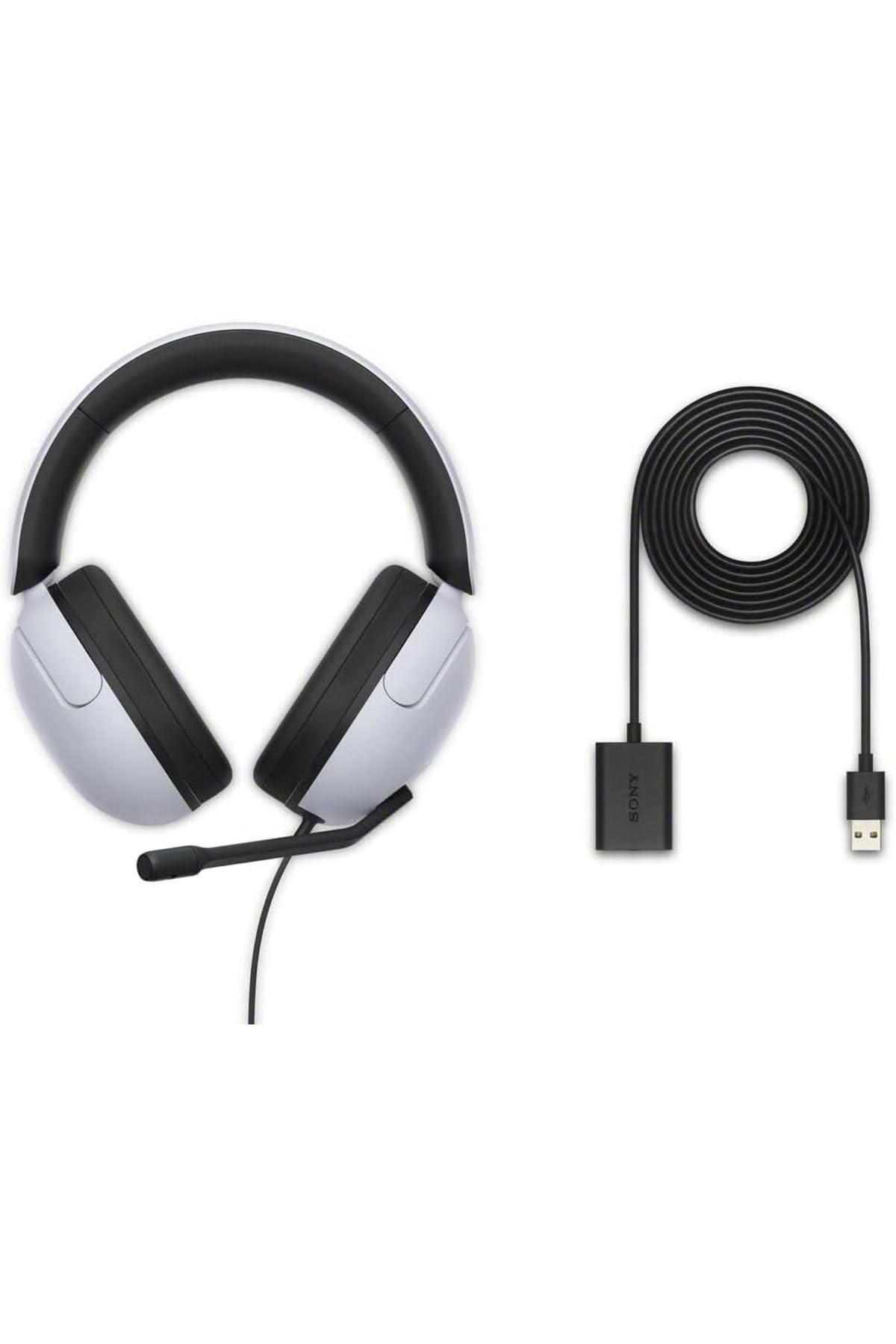 Sony INZONE H3 Gaming Headset with 360 Spatial Sound - Noise Cancelling Boom Mic for PC & PS5 - Perfect for Competitive Gaming & Immersive Play