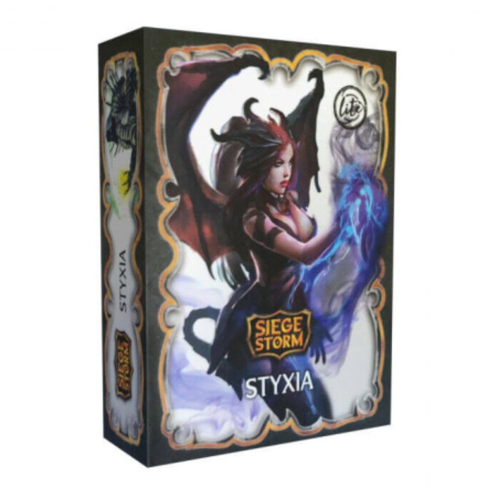 Van Ryder Games Siege Storm Styxia Faction Deck - Strategic Card Game for Epic Battles | Perfect for Game Nights, Tournaments & Collectors