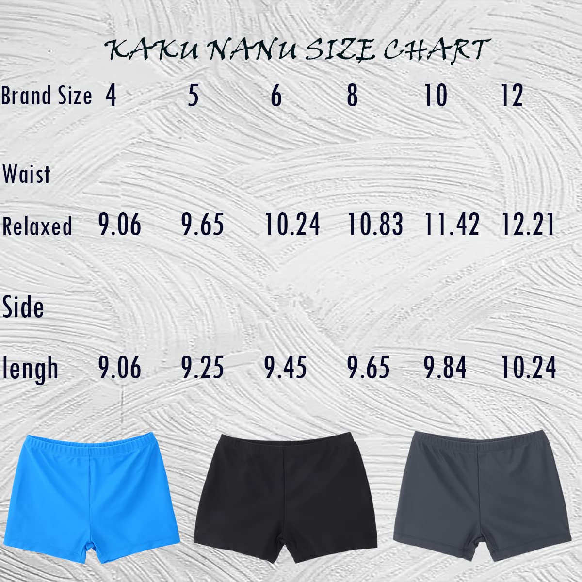 KAKU NANU Boys Swim Trunks with Rash Guard UPF 50+ Quick Dry Bathing Suit - Perfect for Beach, Pool & Water Sports