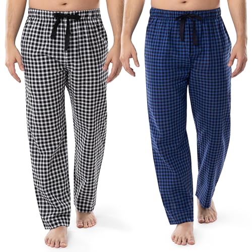 Blue Plaid/White