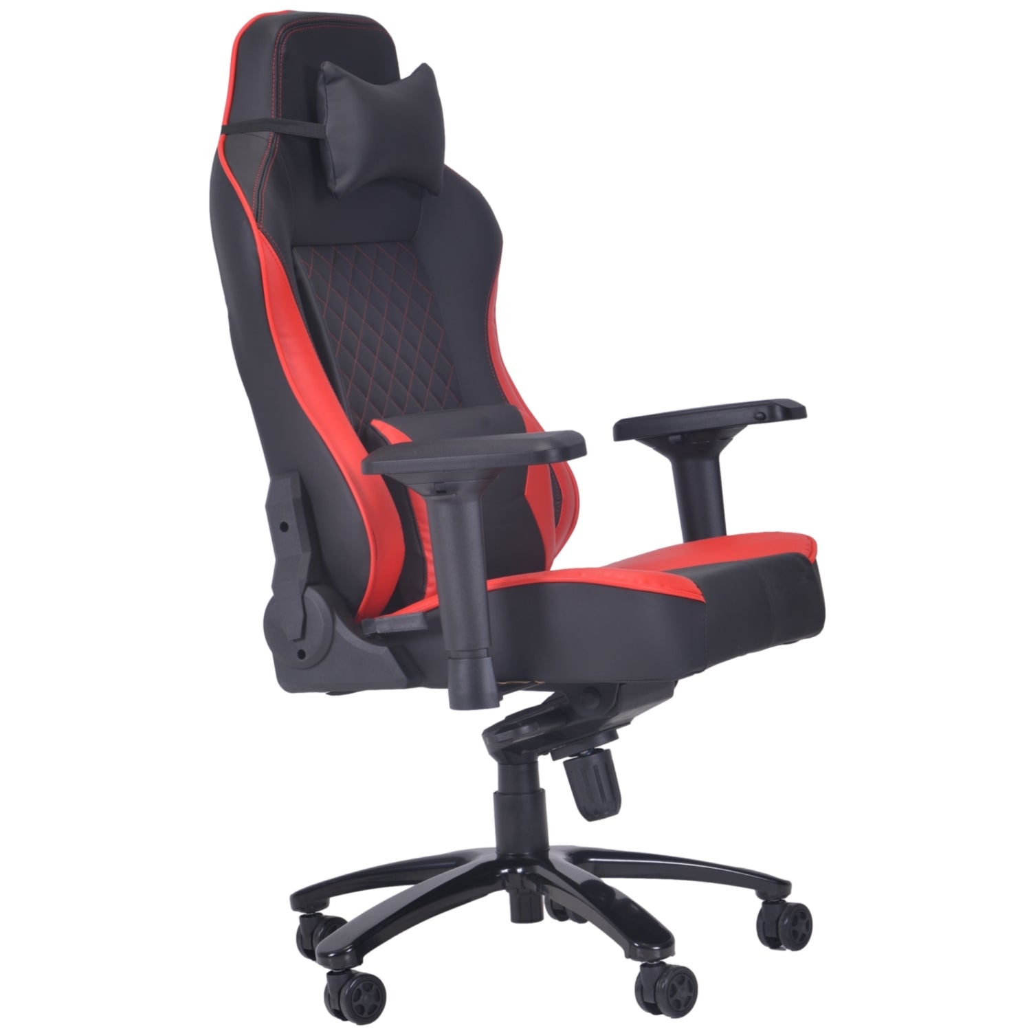 PRO X SERIES 7904 Ergonomic Gaming Chair with Lumbar Support - Black & Red - High Back Racing Style for PC, Console & Office Use - Perfect for Gamers & Professionals