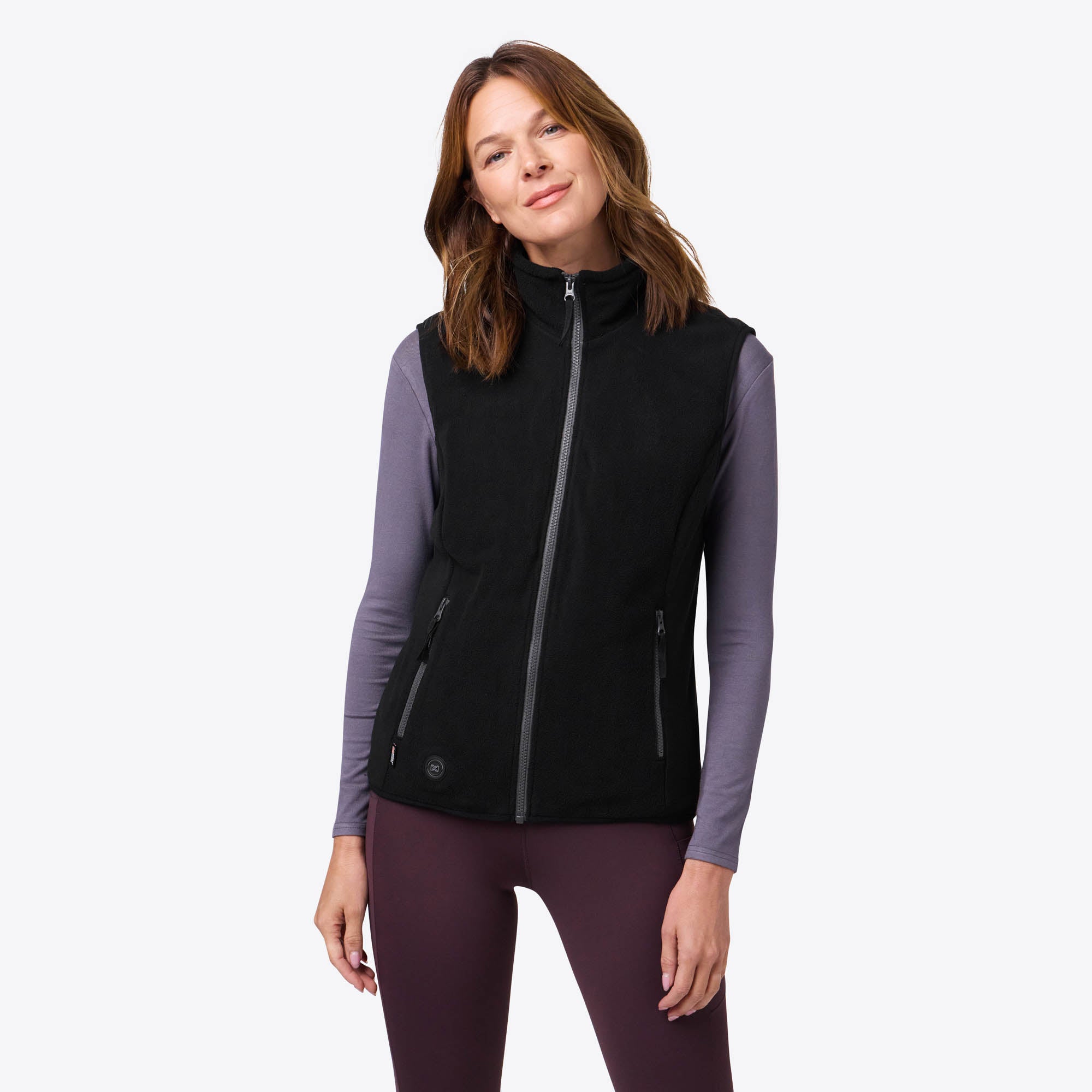 Women's Trek Heated Vest - Battery Powered Winter Jacket for Outdoor Activities, Hiking, Skiing & Cold Weather - USB Rechargeable Heated Clothing