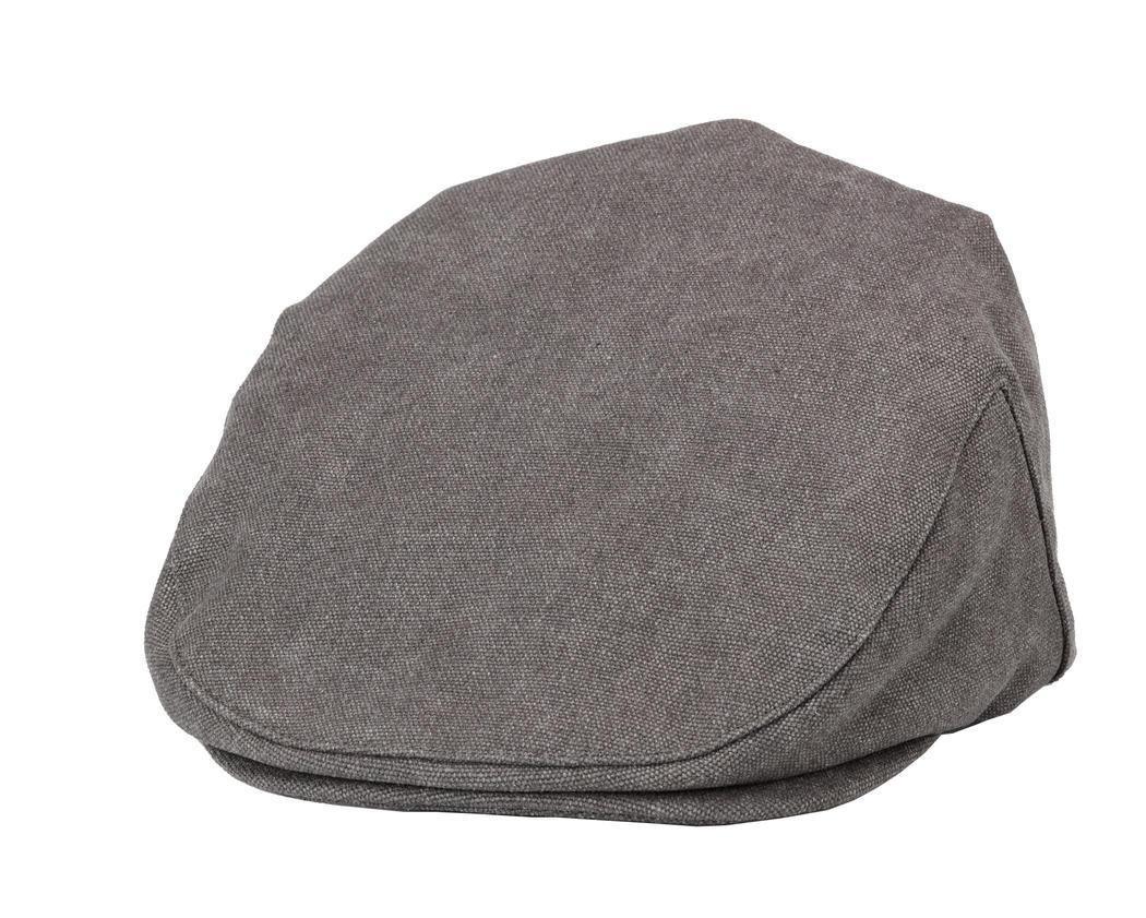 TRP0503 Troop London Vintage Canvas Flat Cap - Old School Newsboy Hat for Men & Women | Casual Outfit, Outdoor Activities, Travel Accessories