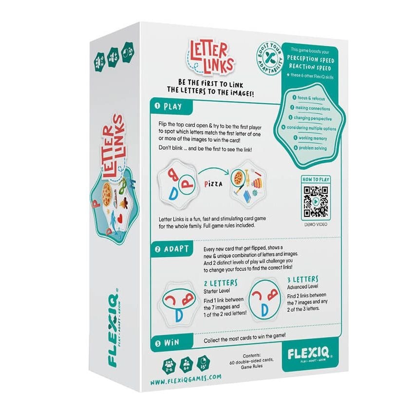 Letter Links - Alphabet Letter Connectors for Kids Learning & Classroom Decor | Perfect for DIY Crafts, Bulletin Boards, and Educational Activities
