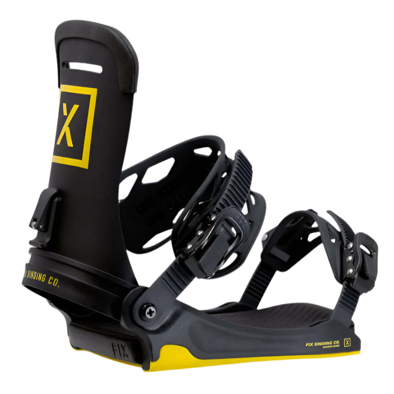 Fix Magnum Snowboard Bindings 2024 - High-Performance Snowboard Bindings for All-Mountain Riding | Perfect for Freestyle, Powder & Park Snowboarding