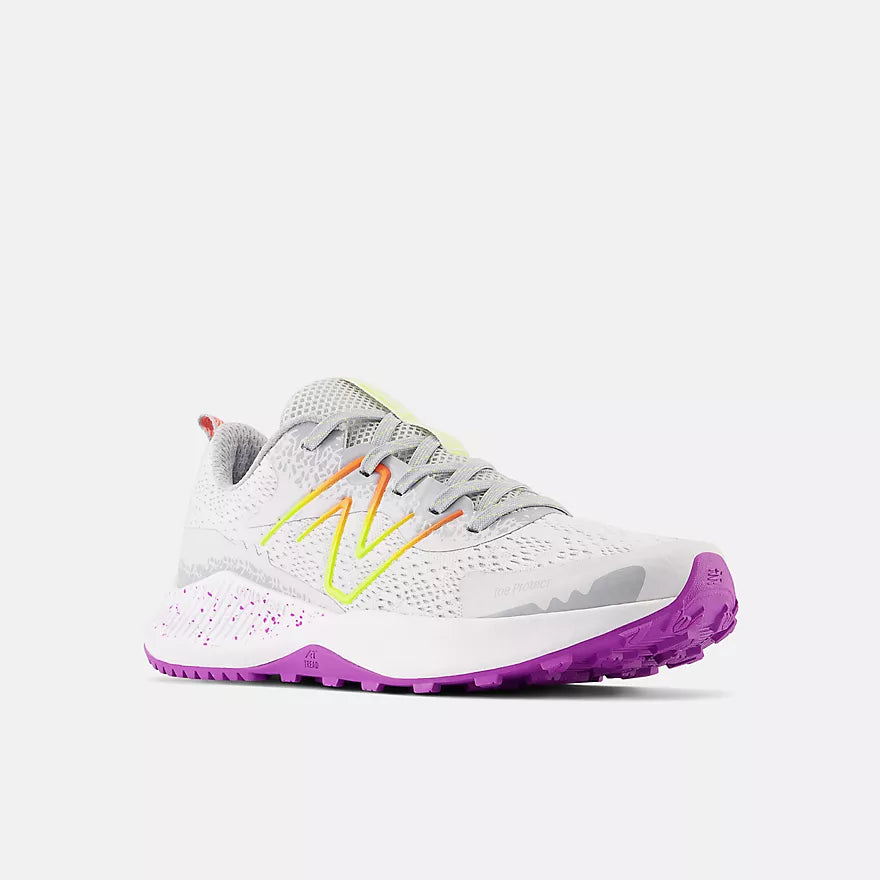 New Balance Quartz Grey DynaSoft Nitrel v5 Youth Sneakers - Lightweight Running Shoes for Boys & Girls - Perfect for School, Sports & Outdoor Activities