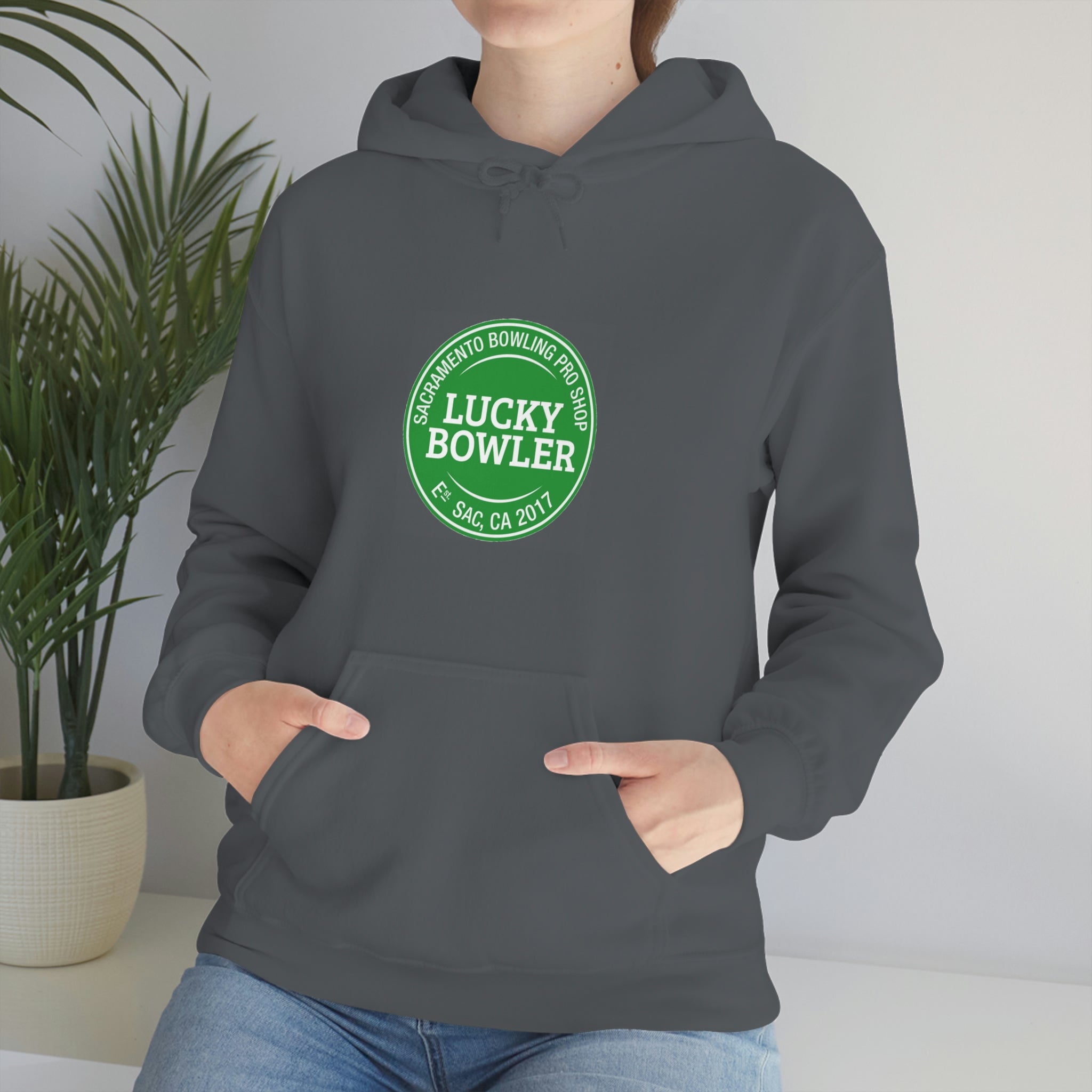 Lucky Hoodie #3 with QR Code - Stylish Unisex Pullover for Men & Women - Perfect for Casual Wear, Street Fashion, and Social Media QR Code Sharing