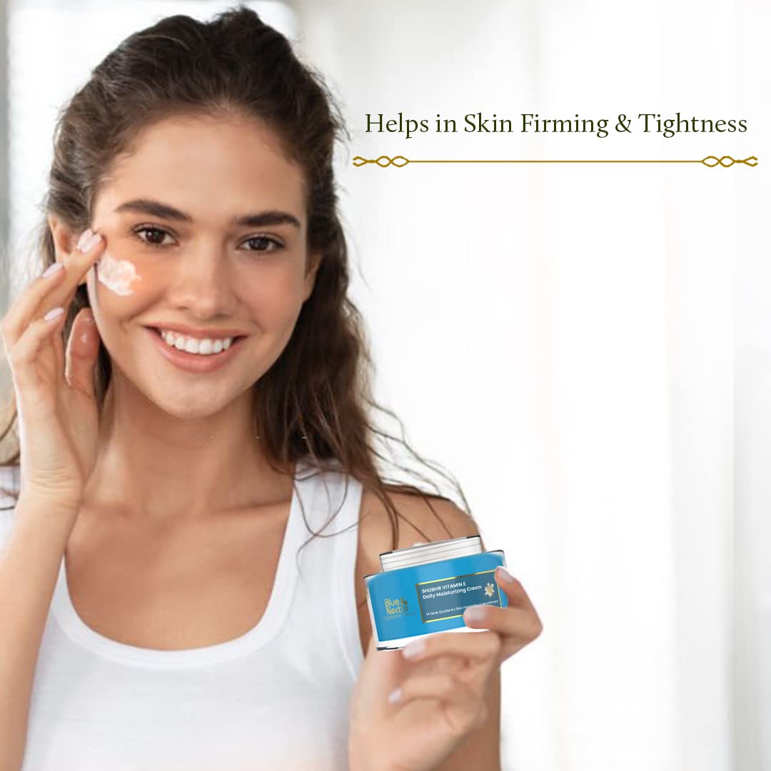 Blue Nectar Vitamin C Face Serum (1 Fl Oz) & Vitamin E Cream (1.7 Fl Oz) - Honey Aloe Vera Detan Face Wash (3.38 Fl Oz) - Walnut Gel Face Scrub (1.7 Fl Oz) - Shubhr Rose Toner (3.4 Fl Oz) | Complete Skincare Set for Glowing Skin | Morning & Night Routine, Anti-Aging & Hydration