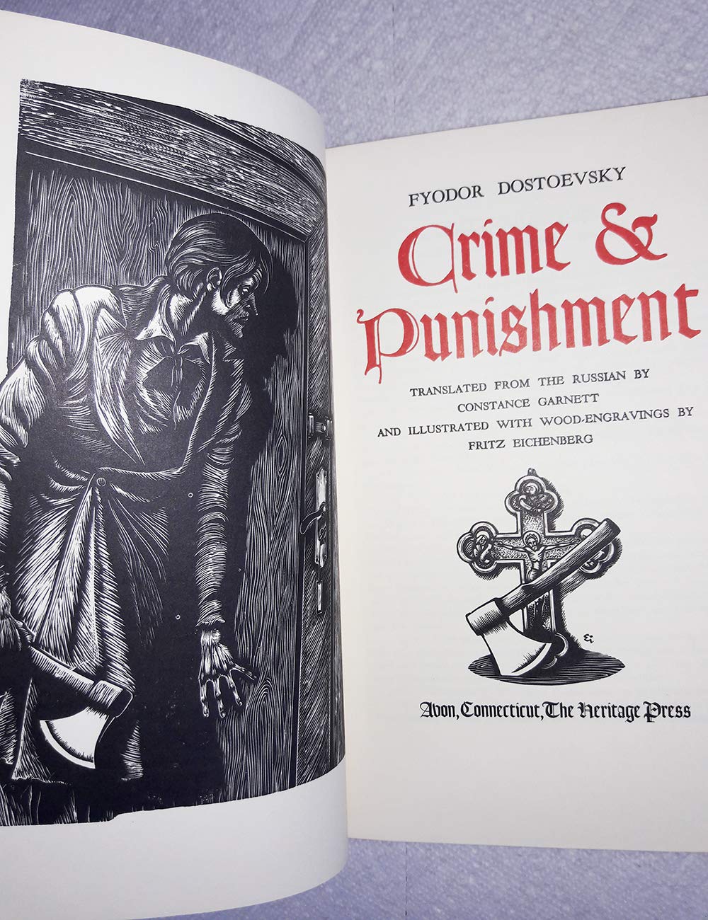 Crime and Punishment by Fyodor Dostoevsky - Classic Russian Literature Novel - Perfect for Book Clubs & Literature Enthusiasts