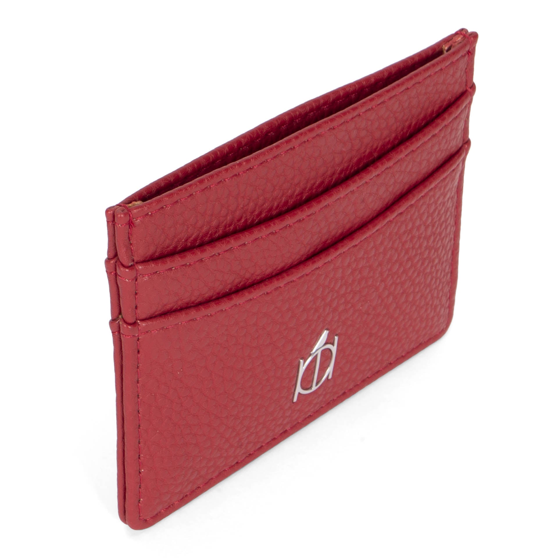 Riona Ashley RFID Blocking Credit Card Holder - Slim Pebbled Leather Wallet for Women - Perfect for Travel, Shopping & Everyday Use