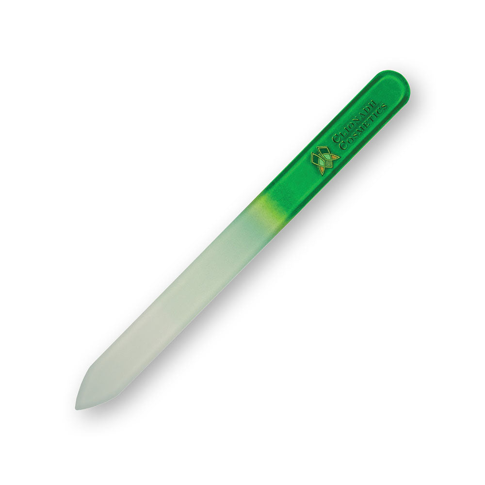 Clionadh Professional Nail File Set - Glass Nail Files for Strong Healthy Nails - Perfect for Manicure, Pedicure & At-Home Nail Care
