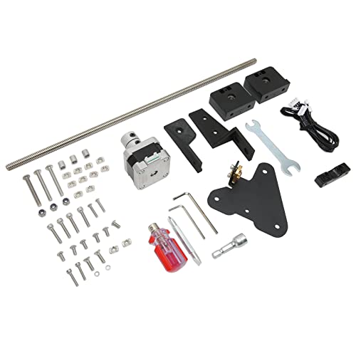 Double Z Axis Upgrade Kit for Ender 3 V2 - Aluminum Coupling & 42 Stepper Motor - 3D Printer Accessories for Smoother Prints & Reduced Layer Shifting - Perfect for DIY 3D Printing Projects & Professional Use