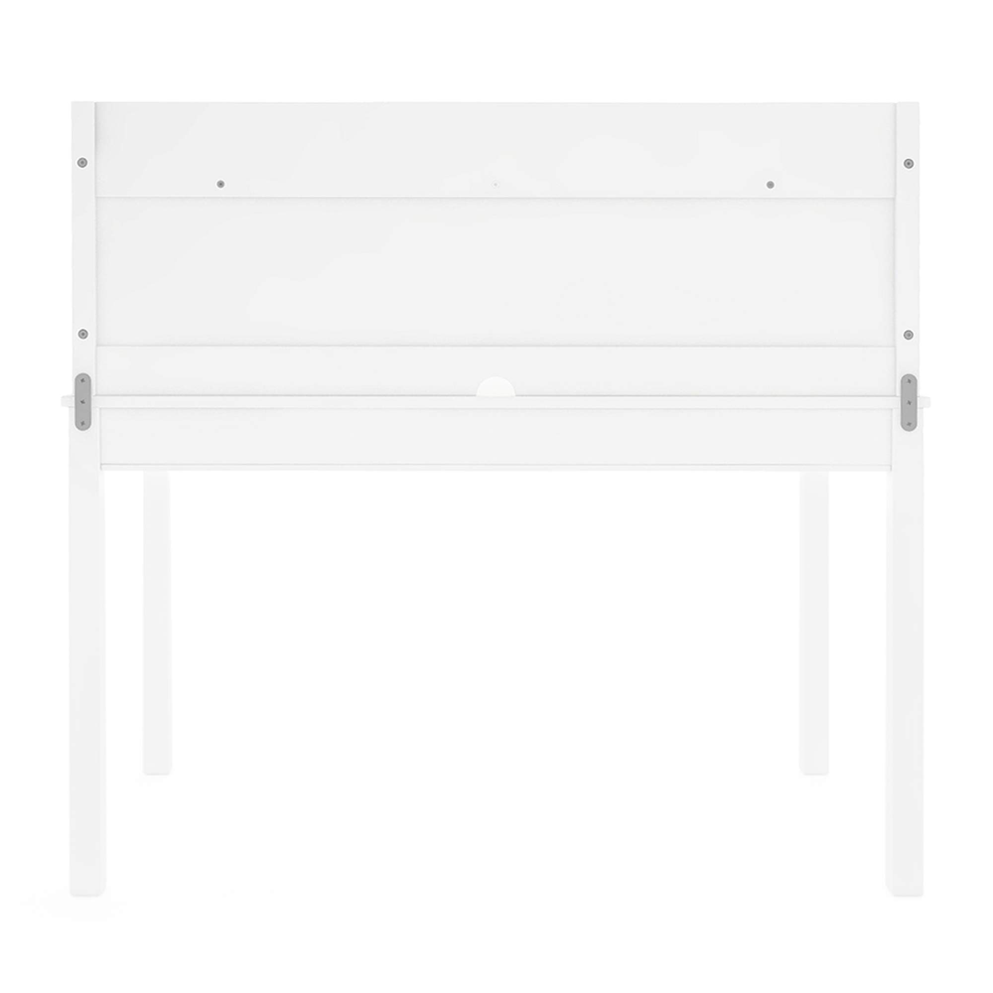 Guidecraft Martha Stewart Kids' Wooden Study Desk with Hutch, Chair & Storage - Cream White | Children's Bedroom Furniture Set with Corkboard for Ages 5-12 | Perfect for Homework, Art Projects & Study Space Organization