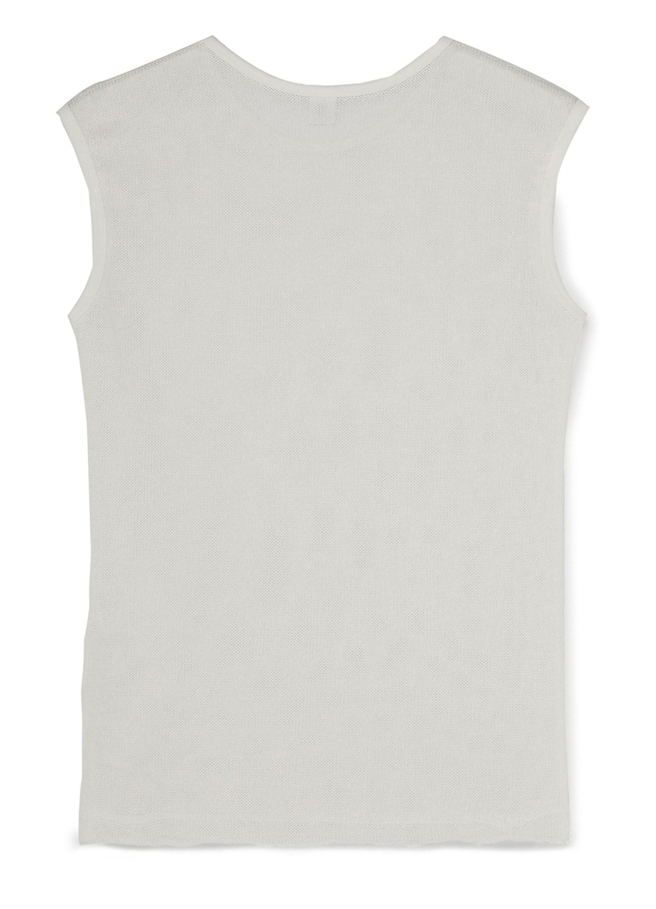 Soft Cotton Faux Linen Knit Round Neck Tank Top for Women - Breathable Summer Casual Wear, Beach Cover Up, Layering Essential