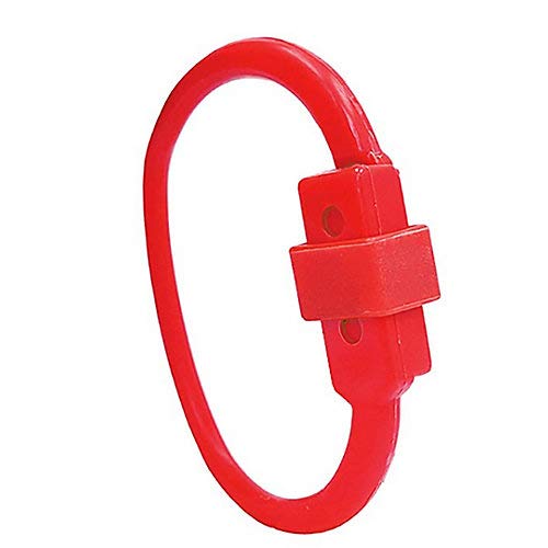 SafeTie Safety Release Tie Red - Emergency Breakaway Lanyard for Kids, Pets & Seniors - Perfect for School, Daycare, Nursing Homes & Outdoor Activities